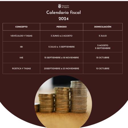 Imagen Publicado el Calendario Fiscal 2024 de la Diputación de Segovia